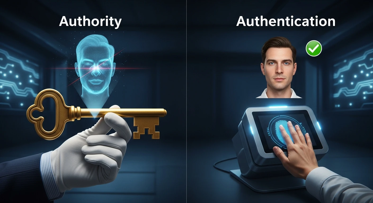 Separate Authority From Authentication to Stop Deepfakes